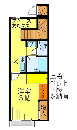 レオパレスｓｏｌｅｉｌ総庭３３７２９の物件間取画像